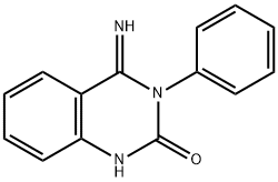 4-IMINO-3-PHENYL-3,4-DIHYDRO-2(1H)-QUINAZOLINONE 结构式