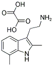 2-(2,7-DIMETHYL-1H-INDOL-3-YL)ETHANAMINE OXALATE 结构式