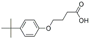 4-(4-TERT-BUTYL-PHENOXY)-BUTYRIC ACID 结构式