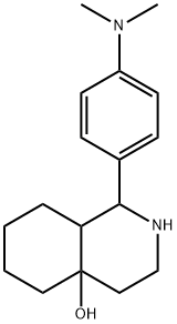 1-[4-(二甲基氨基)苯基]八氢异喹啉-4A(2H)-醇 结构式