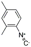 2,4-DIMETHYLPHENYL ISOCYANIDE 结构式