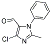 4-CHLORO-2-METHYL-1-PHENYL-1H-IMIDAZOLE-5-CARBALDEHYDE 结构式