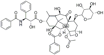 10-DEACETYL-7-XYLOSYLTAXOL 结构式