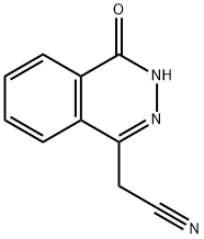 2-(4-氧代-3,4-二氢酞嗪-1-基)乙腈 结构式