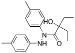 2-ETHYL-2-HYDROXY-N,N'-BIS(4-METHYLPHENYL)BUTANOHYDRAZIDE 结构式