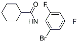 N-(2-BROMO-4,6-DIFLUOROPHENYL)CYCLOHEXYLFORMAMIDE 结构式