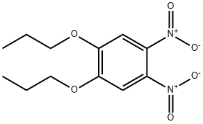 1,2-DINITRO-4,5-DIPROPOXY-BENZENE 结构式