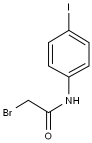 2-BROMO-N-(4-IODOPHENYL)ACETAMIDE 结构式