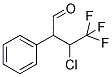 3-CHLORO-4,4,4-TRIFLUORO-2-PHENYLBUTANAL 结构式