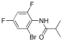 N-(6-BROMO-2,4-DIFLUOROPHENYL)-2-METHYLPROPANAMIDE 结构式