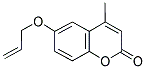 6-ALLYLOXY-4-METHYLCOUMARIN 结构式