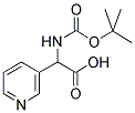 TERT-BUTOXYCARBONYLAMINO-PYRIDIN-3-YL-ACETIC ACID 结构式