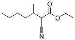 ETHYL 2-CYANO-3-METHYLHEPTANOATE 结构式