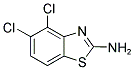 4,5-DICHLORO-BENZOTHIAZOL-2-YLAMINE 结构式