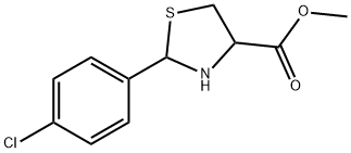 METHYL 2-(4-CHLOROPHENYL)-1,3-THIAZOLANE-4-CARBOXYLATE