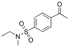 4-METHYL-ETHYLSULFAMYLACETOPHENONE 结构式