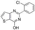 2-(2-CHLOROPHENYL)THIENO[3,2-D]PYRIMIDIN-4-OL 结构式