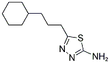 5-(3-CYCLOHEXYL-PROPYL)-[1,3,4]THIADIAZOL-2-YLAMINE 结构式