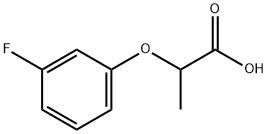 2-(3-FLUORO-PHENOXY)-PROPIONIC ACID 结构式