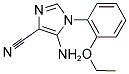 5-Amino-1-(2-ethoxyphenyl)-1H-imidazole-4-carbonitrile 结构式
