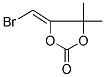 5-[(Z)-1-BROMOMETHYLIDENE]-4,4-DIMETHYL-1,3-DIOXOLAN-2-ONE 结构式
