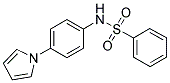 N-[4-(1H-PYRROL-1-YL)PHENYL]BENZENESULFONAMIDE 结构式