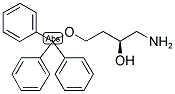 (S)-4-AMINO-3-HYDROXY-1-TRITYLOXY-BUTANE 结构式