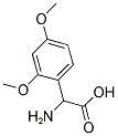 AMINO-(2,4-DIMETHOXY-PHENYL)-ACETIC ACID 结构式