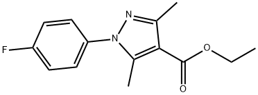 Ethyl1-(4-fluorophenyl)-3,5-dimethyl-1H-pyrazole-4-carboxylate