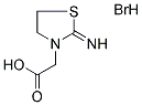 (2-IMINO-1,3-THIAZOLIDIN-3-YL)ACETIC ACID HYDROBROMIDE 结构式