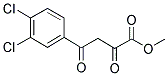 4-(3,4-二氯苯)-2,4-二羰基丁酸甲酯 结构式