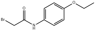 2-溴-N-(4-乙氧苯基)乙酰胺 结构式