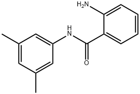 2-氨基-N-(3,5-二甲基-苯基)-苯甲酰胺 结构式