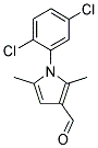 1-(2,5-DICHLORO-PHENYL)-2,5-DIMETHYL-1H-PYRROLE-3-CARBALDEHYDE 结构式