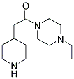 4-Ethyl-1-(4-piperidinoacetyl)piperazine 结构式