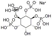 1D-MYO-INOSITOL 3,4,5,6-TETRAKISPHOSPHATE (SODIUM SALT) 结构式