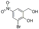 2-BROMO-6-(HYDROXYMETHYL)-4-NITROBENZENOL 结构式