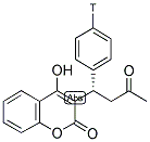 (S)-WARFARIN(TM) [PHENYL-4-3H]- 结构式