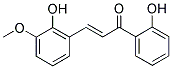 2,2'-DIHYDROXY-3-METHOXYCHALCONE 结构式
