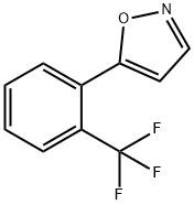 5-[2-(TRIFLUOROMETHYL)PHENYL]ISOXAZOLE 结构式