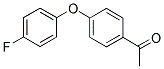 4'-(4-氟苯氧基)苯乙酮 结构式