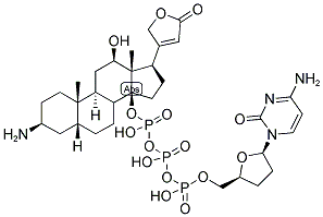 3-AMINO-3-DEOXYDIGOXIGENIN-9-DDCTP 结构式