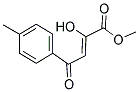 METHYL (2Z)-2-HYDROXY-4-(4-METHYLPHENYL)-4-OXOBUT-2-ENOATE 结构式