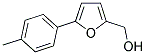 (5-P-TOLYL-FURAN-2-YL)-METHANOL 结构式