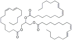 共轭亚油酸(9C,11TR)甘油三酯 结构式
