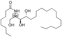 N-辛酰植物鞘胺醇 结构式