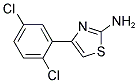 4-(2,5-Dichloro-phenyl)-thiazol-2-ylamine 结构式