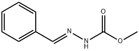 Methyl 2-[(E)-phenylmethylidene]-1-hydrazinecarboxylate 结构式