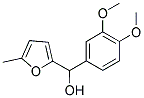 3,4-DIMETHOXYPHENYL-(5-METHYL-2-FURYL)METHANOL 结构式