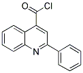 2-PHENYL-QUINOLINE-4-CARBONYL CHLORIDE 结构式